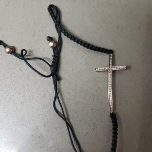 Diamond cross Bracelet